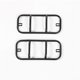 thumbnail image 3 of For 2007-2017 Rear Fog Light Lamp Cover Trim Exterior Car Accessories, 3 of 5