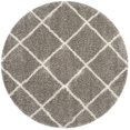 thumbnail image 4 of Safavieh Hudson Amias Geometric Shag Area Rug, 4 of 6