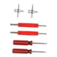 thumbnail image 4 of Herramienta de reparación de vástago de válvula de neumático, Kit de extracción de núcleo de válvula de doble cabezal único para RV, coche, bicicleta y motocicleta, 6 uds. Jadeshay A, 4 of 8