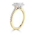 thumbnail image 2 of OM-RE Princess Cut Diamond Solitaire Engagement Ring, 1 ct, 10K Gold, 2 of 2