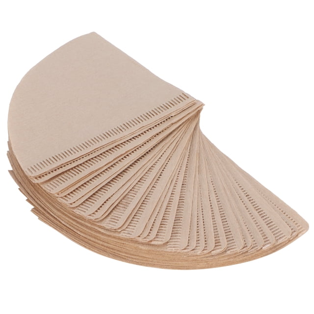 Papel 100 Uds Papel De Filtro De Café En Forma De Cono Accesorio De Filtros De Cofre Desechables 14x10cm