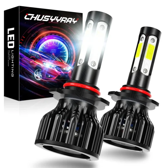 9005 LED Headlight Bulb Conversion Kit High Beam White Super Bright 6000K