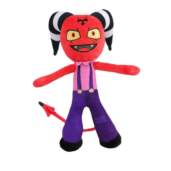 Helluva Boss The Circus Stolas Plush Toys Anime Figure Stuffed Plush Doll Gift For Boys Girls 3-6 Years (DP)