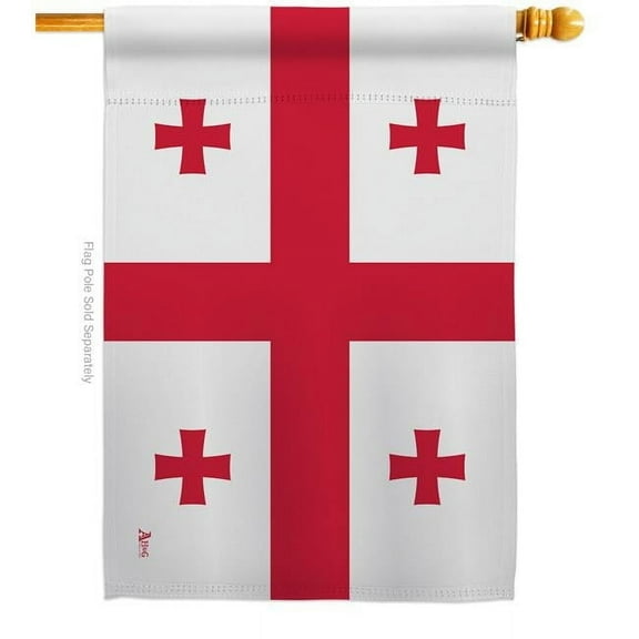 Americana Home & Garden H140511-BO 28 x 40 in. Georgia American State House Flag with Double-Sided Horizontal Decoration Banner Garden Yard Gift