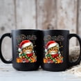 thumbnail image 3 of Merry Christmas Santa Exotic Shorthair Scarf Twinkling Lights Xmas Holiday Mug Cat Lover Kitten Owner Gifts Coffee Tea Cup - 00022, 3 of 4