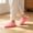 Pink, variant on uublik Womens Fuzzy Slippers Memory Foam House Slippers Indoor Outdoor Cozy Plush Closed Toe House Shoes, Gray