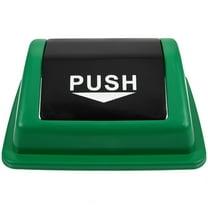 Trash Can Lid Outdoor Cover Garbage Bins Cans Junk Case Green