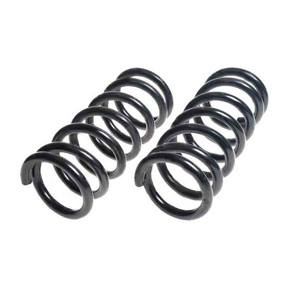 Front Coil Spring Set - Compatible with 1963 - 1982 Chevy Corvette Coupe 1964 1965 1966 1967 1968 1969 1970 1971 1972 1973 1974 1975 1976 1977 1978 1979 1980 1981