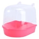 thumbnail image 5 of EeaseMX Baño para pájaros enjaulado con múltiples jaulas, cubierto para pájaros pequeños, canarios, periquitos y loros (rojo), 5 of 7