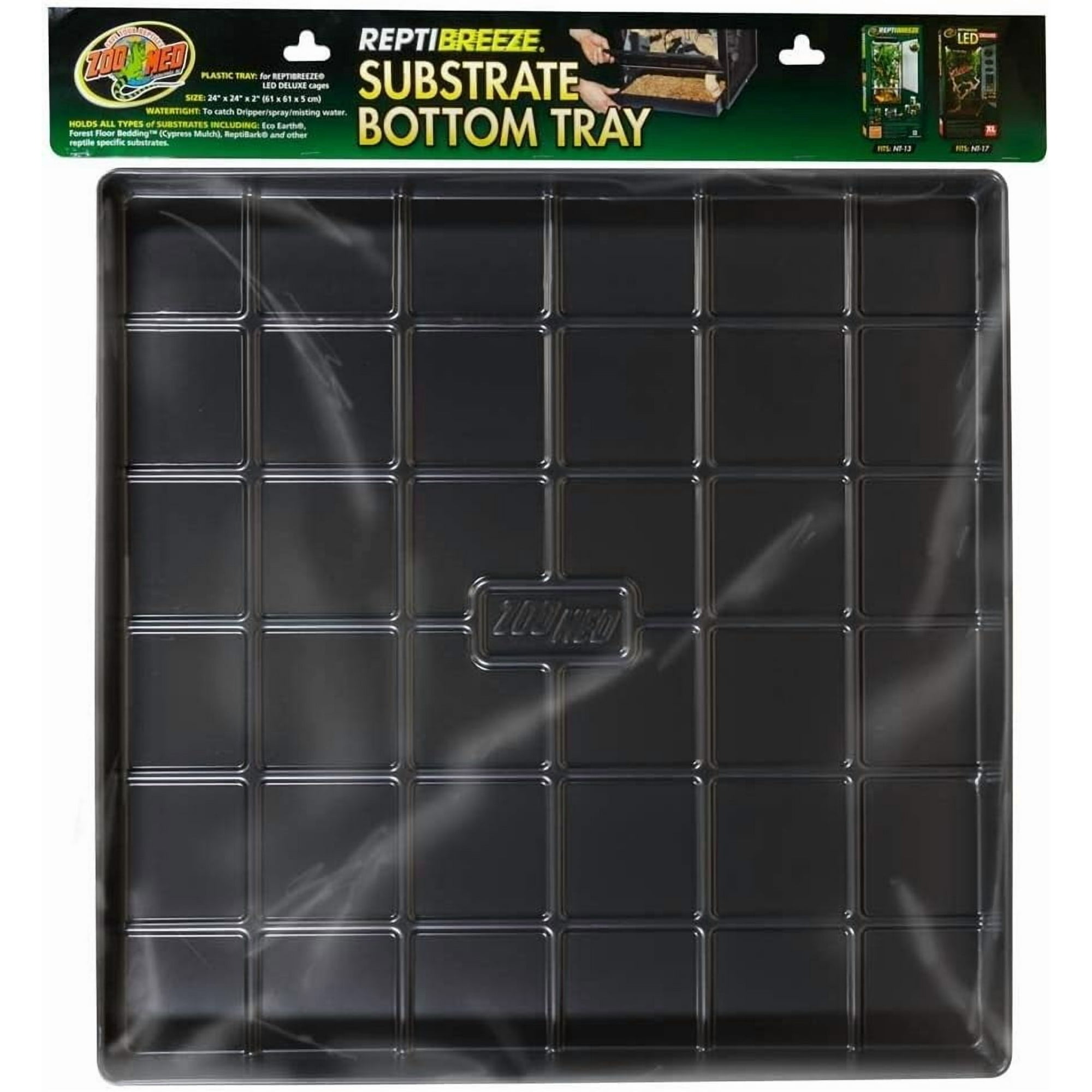 ZooMed Substrate Bottom Tray (24"x24"x2") - Fits NT-13, NT-17
