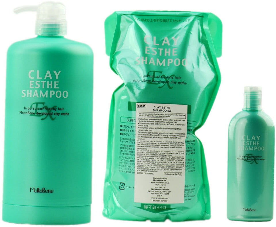 Clay Esthe Shampoo EX Size 33.8 oz refill
