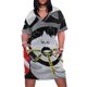 thumbnail image 1 of Mujeres Punk - Vestido suelto de poliestireno con bolsillo Vestidos de gala Vestidos de fiesta Mujeres, 1 of 7