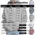 thumbnail image 4 of Waffle Knit Hoodies For Men Full Zip Hooded Cardigan With Pocket Lightweight Loose Fit Athletic Jackets, 4 of 9