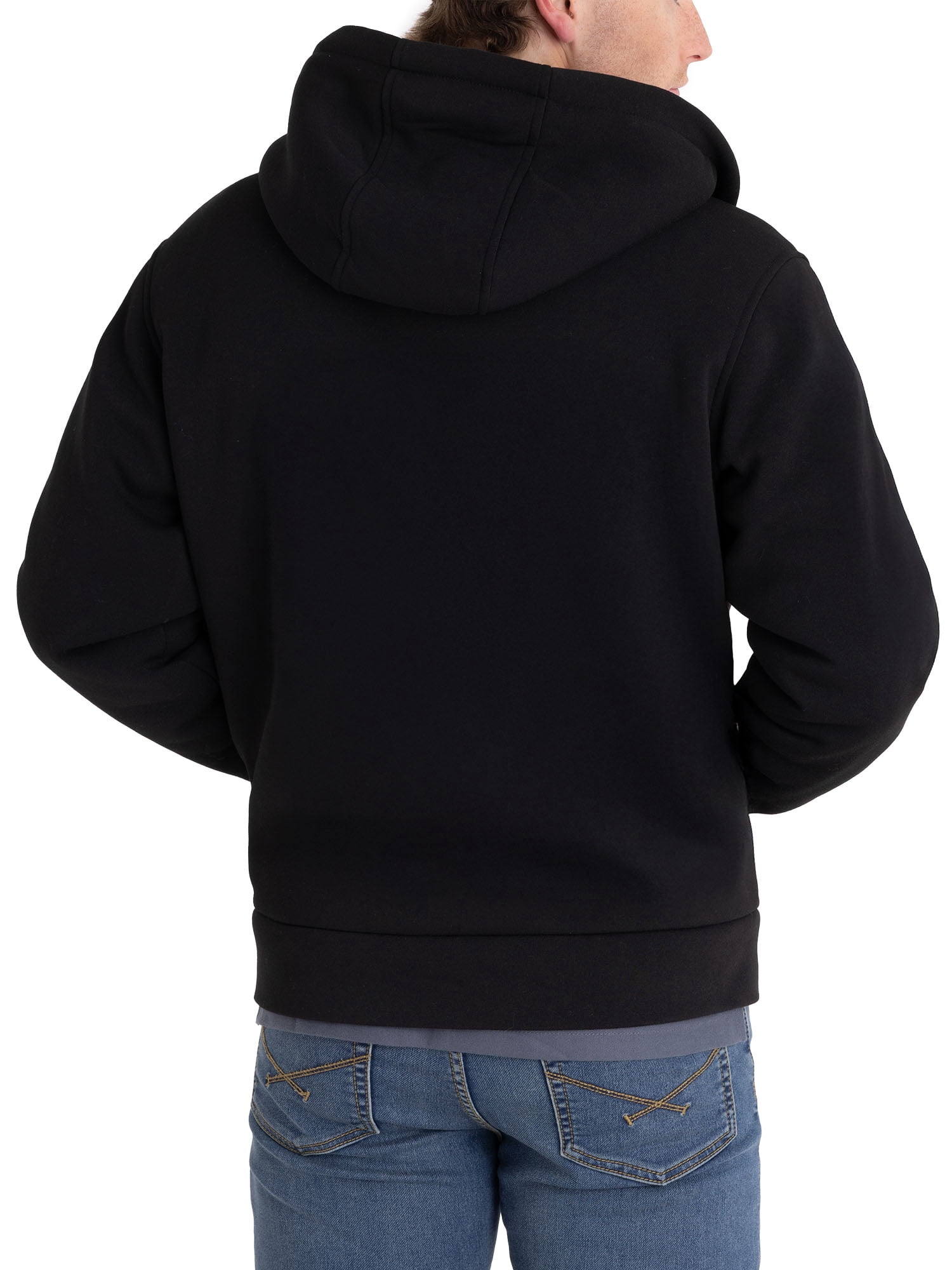 U.S. Polo Assn Men's Black Full Zip Jacket , L