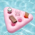 thumbnail image 5 of Inflatable Pool Cup Holder Float for 6 Drinks Wearable Hat Summer Floating Beverage Caddy, 5 of 6