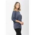 thumbnail image 2 of ROLYPOLY Women's Zip Up Long Hoodie Jacket Tunic Sweatshirt Open Front Cardigan, 2 of 3