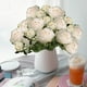 thumbnail image 5 of Paquete de 6 Ramos de Rosas Artificiales, Pequeños Arreglos Florales Frescos para Decoración de Bodas, Decoración Del Hogar y Accesorios de Fotografía, 14,57 Pulgadas, 5 of 6