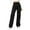 Black, variant on Guluxicc Womens Jeans Casual Stretch Straight Leg High Rise Denim Pants