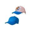 Paw Patrol Toddler Girl Baseball Cap and Solid Baseball Hat, 2-Pack