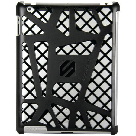 Scosche webKASE Web Style - Case for tablet - polycarbonate, rubber - black - for Apple iPad (3rd generation)