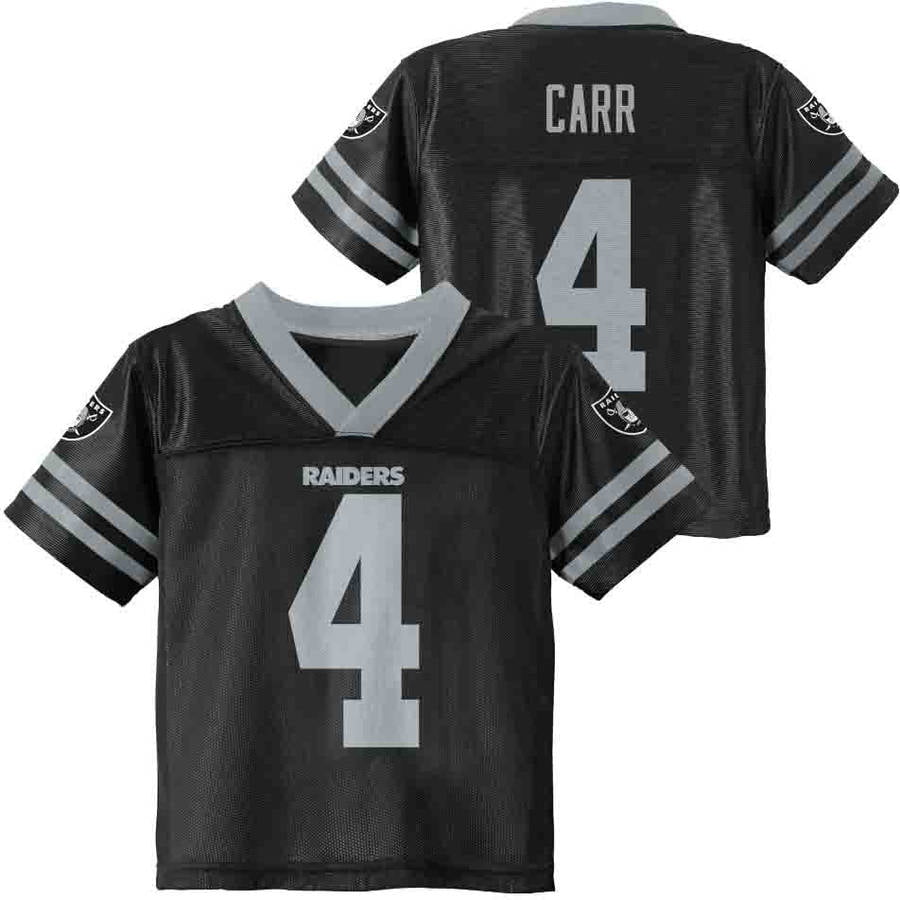 NFL - NFL Oakland Raiders Toddler Derek Carr Jersey - Walmart.com