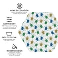 thumbnail image 3 of Lsque Cute Turtle Pattern 4" Drink Coasters Set of 4, PVC Leather Absorbent Coasters, Table Coaster Set Decorative Coffee Cup Coasters Housewarming Gift -Hexagon, 3 of 6