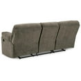 thumbnail image 5 of Bowery Hill Contemporary Fabric & Wood Reclining Sofa in Gray, 5 of 7