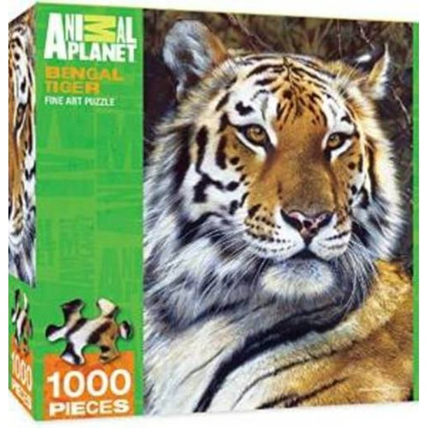 MasterPieces Animal Planet Bengal Tiger 1000 Piece Jigsaw Puzzle by Carl Brenders MasterPieces Animal Planet Bengal Tiger 1000 Piece Jigsaw Puzzle by Carl Brenders