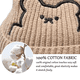 thumbnail image 3 of Gorro de lana para niños y niñas, gorros de invierno, 3 of 5
