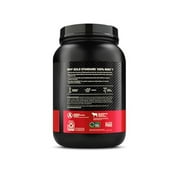 Optimum Nutrition Gold Standard 100% Whey Protein Powder, Cookies & Cream, 24g Protein, 2 Lb