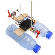 DIY Manual RC Boat Assembly Building Toys Early Educational for