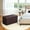Brown, variant on LEDREM Folding Storage Ottoman Bench, 30-Inch Synthetic Leather Seat with 660 lb Load Capacity, Thick Foam Padding, Multi-Use Footrest Chest, Brown