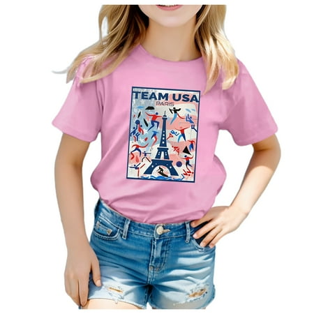

Unisex Kids Print Tee Boy Girl Funny T Shirts Short Sleeve Round Neck Top for 3 13Y Thermal Long Sleeve Shirt Youth Boys Top Size 8 Boys Summer Wear Teen Basketball Youth Thermal Shirt Top Boys Boys