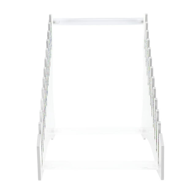 Support de Rangement pour Disques, Support de Rangement pour Disques, Organisateur de Disques Grande Capacité, Support de Disques à Conception Incassable pour Collection de Musique Noir