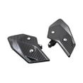 thumbnail image 3 of 2 Piezas Alerón Aerodinámico Motocicleta Deflector Lateral Accesorios Universales Protector PP Metal Instalación Fácil Adecuado para GUZZI, 3 of 8