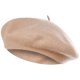 thumbnail image 1 of Boina de lana, gorro cálido de invierno de estilo francés de color sólido para mujer, gorro de pintor de lana retro de otoño e invierno, boina para mujer que combina con todo, 1 of 8