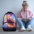 thumbnail image 2 of Yuyamidu Fire Rugby Backpack for Kids Boys Bookbag Primary School Backpack 5Th Grade Cool Book Bag Children Schoolbags Middle School Bags with Side Pockets, 2 of 7