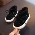 thumbnail image 6 of Quealent Toddler Girl Snow Boots Winter Warm Outdoor Outdoor Boots (Toddler/Little Kids/Kid) Black for Size 11, 6 of 6