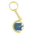 thumbnail image 1 of Anillo de oro de metal llavero llavero, 1 of 3