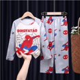 thumbnail image 1 of Disney Mickey Mouse LinaBell, conjuntos de pijama de algodón de manga larga para niños, pijamas para niñas Bos, pijamas para niños, pijamas para niños, ropa de dormir China 8 (3T-4T) zhangyuxiang CONDUJO, 1 of 2