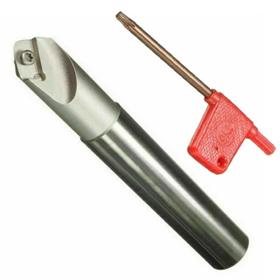 1Set SSK C20-20-120L End Mill Cutter 20mm Indexable Chamfer 45 Degree Woodworking Tools Accessories For APKT1604 CNC Inserts