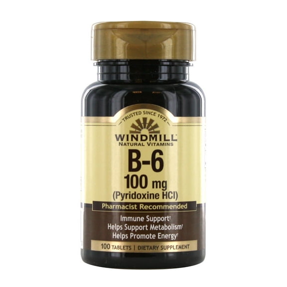 VIT B-6 TABS 100 MG WMILL 100