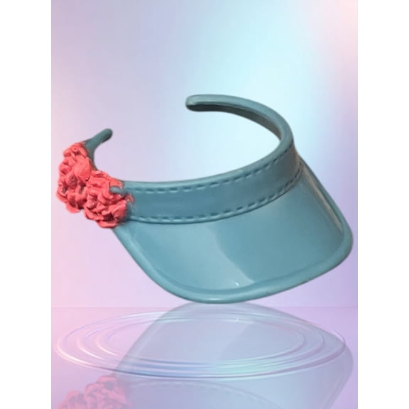 Doll Sun Visor Doll Blue Clothing Accessories