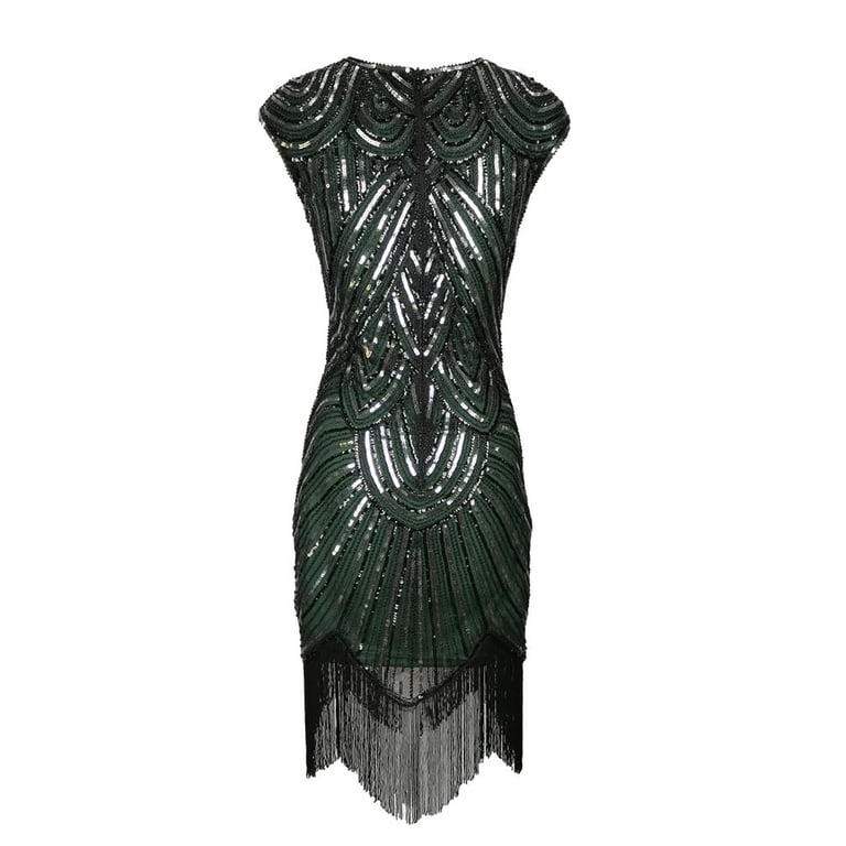 black flapper dress amazon Sequin Dress Flapper Dresses Amazon Gatsby Costume Womens 1920s Flapper Dress Long material: Wood Olivia Rae | Dresses Color:M-Wine Red The fabulous dress has