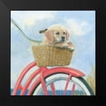 thumbnail image 2 of Wiens, James 20x20 Black Modern Framed Museum Art Print Titled - Beach Ride V, 2 of 5