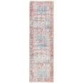 thumbnail image 4 of SAFAVIEH Saffron Algernon Distressed Oriental Runner Rug, Rust/Blue, 2'3" x 8', 4 of 5