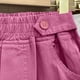 thumbnail image 5 of mfyjkho Pantalones Cortos Para Mujer, Pantalones Cortos Casuales Sueltos De Mezclilla Lavada Para Mujer Pantalones Cortos Para Mujer S, 5 of 5