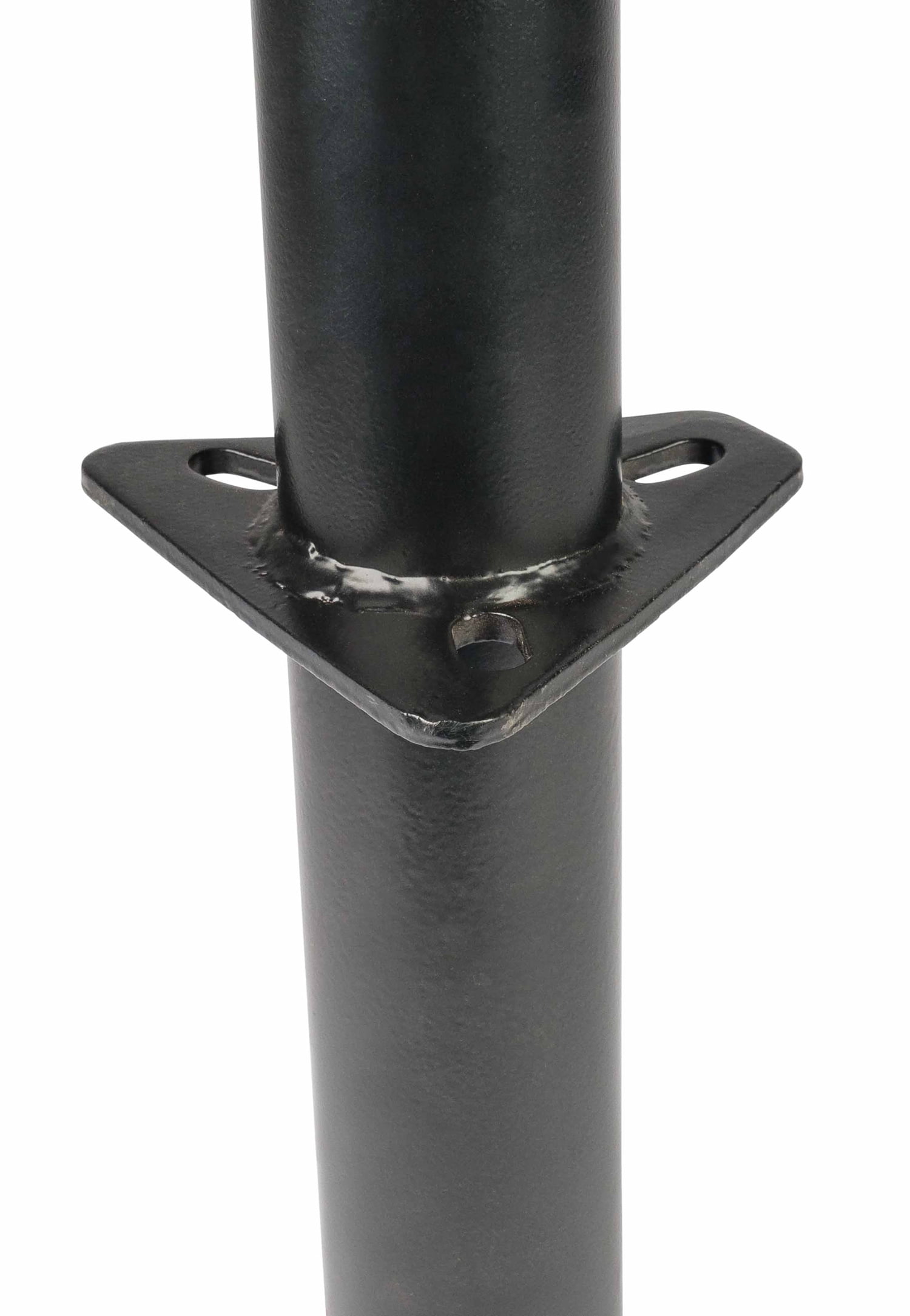 A Frame Trailer Jack - 2000 lbs Capacity, Black | Heavy-Duty Top Wind Tongue Jack - Ideal for RV, Utility, Boat & Marine Trailers