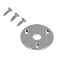 thumbnail image 1 of Guitar Jack Socket Plaque, Sortie d'Entrée Jack Jack Hardware de Remplacement avec des Vis de Montage pour Basse, 1 of 8