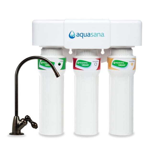Sistema de filtro de agua Aquasana AQ-5300+.62 para debajo del fregadero